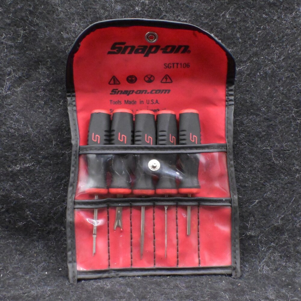 Snap-on SGTT106A 5 Piece Terminal Tool Kit Harness Sheathing Ripper MISSING 1